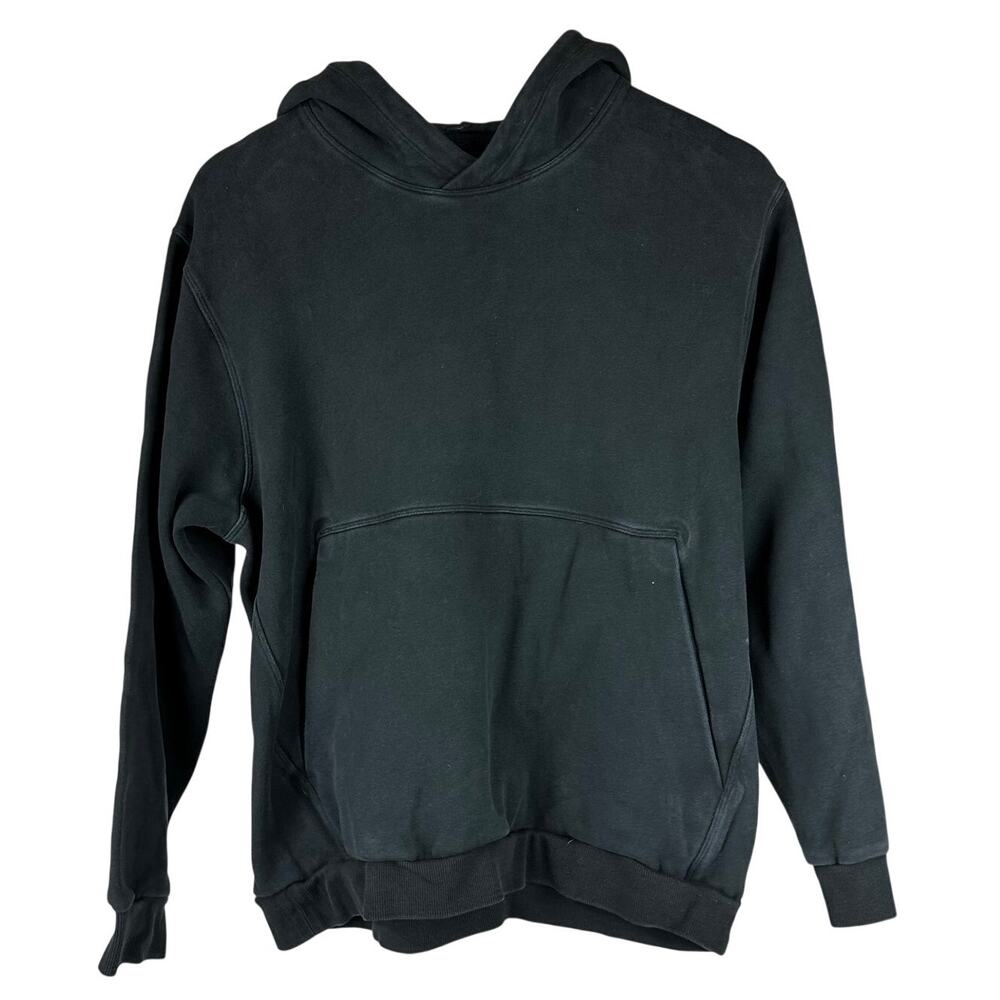 Lululemon Men's Steady State SuperLoft Pullover Hoodie Black Size Medium EUC
